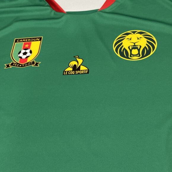 Le Coq Sportif Cameroon World Cup 2022 Jersey Player Issued Size. 2 XL - Picture 2 of 11